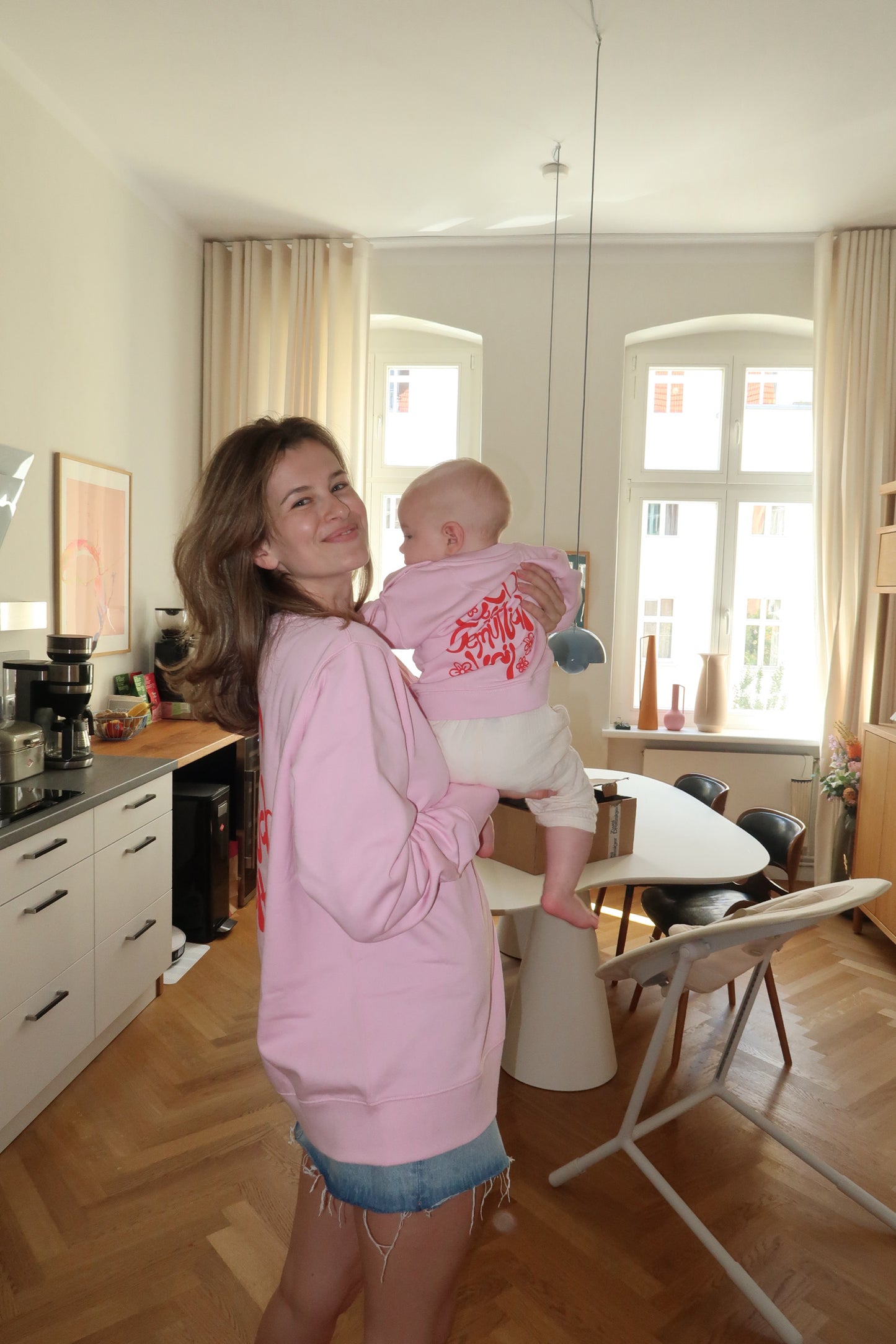 Mini CEO of Gemütlichkeit - Sweatshirt - Cotton Pink