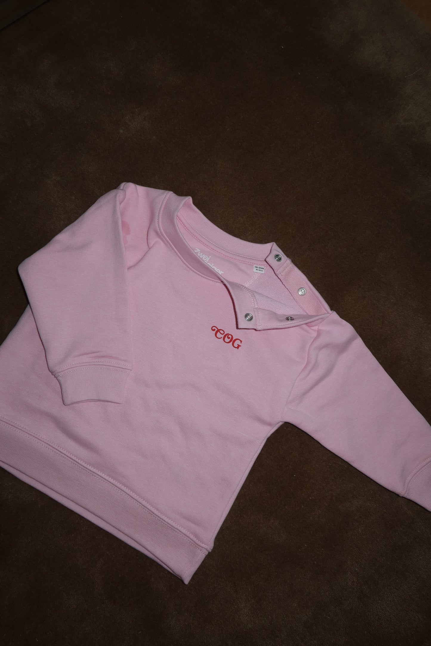 Mini CEO of Gemütlichkeit - Sweatshirt - Cotton Pink