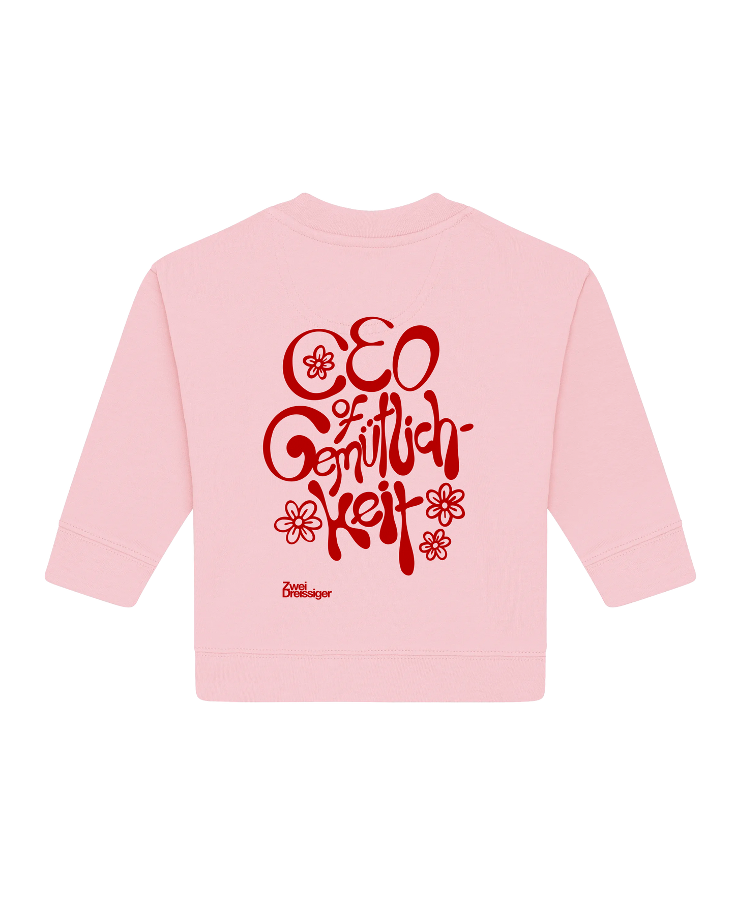 Mini CEO of Gemütlichkeit - Sweatshirt - Cotton Pink
