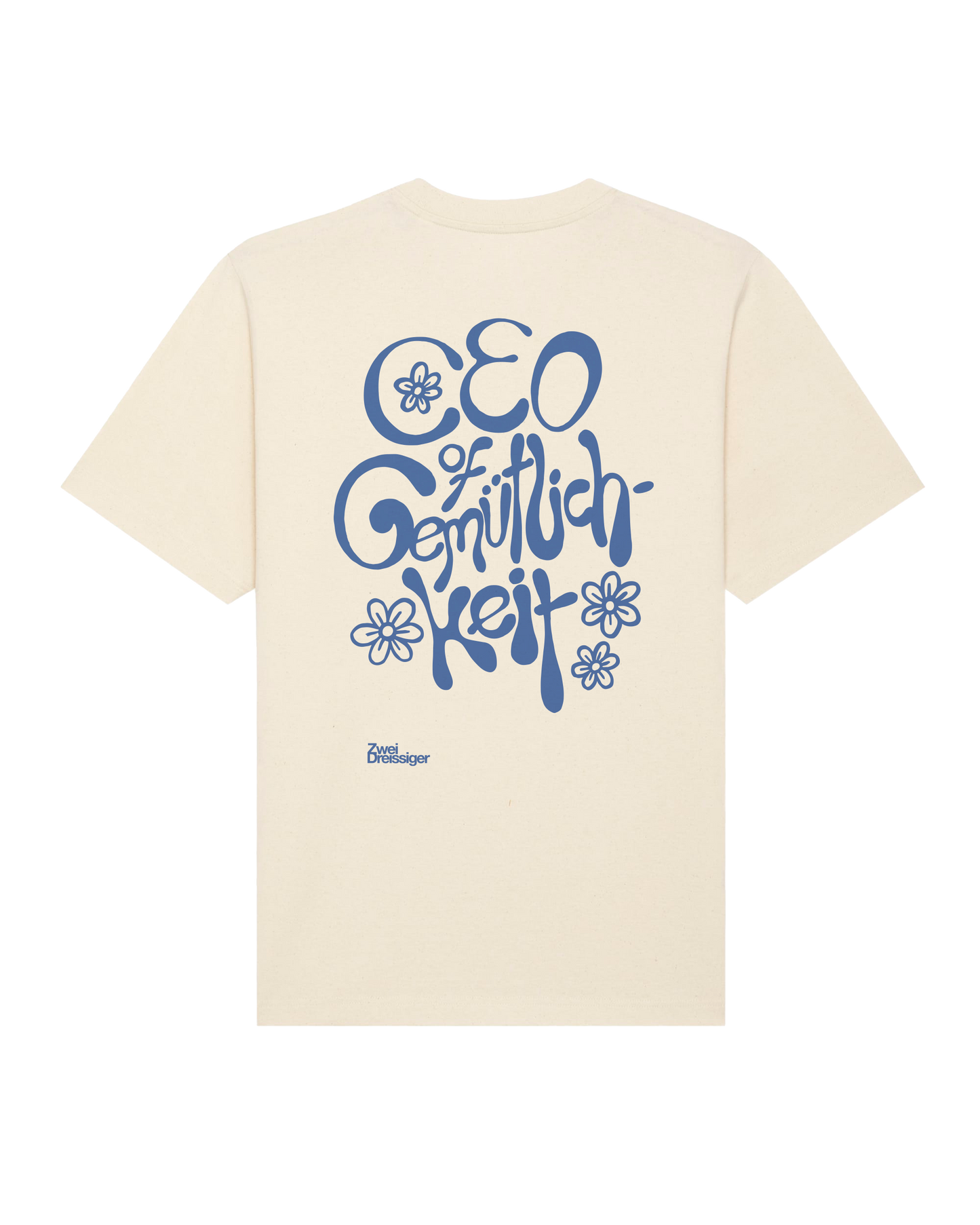 CEO of Gemütlichkeit - T-Shirt - Natural Raw