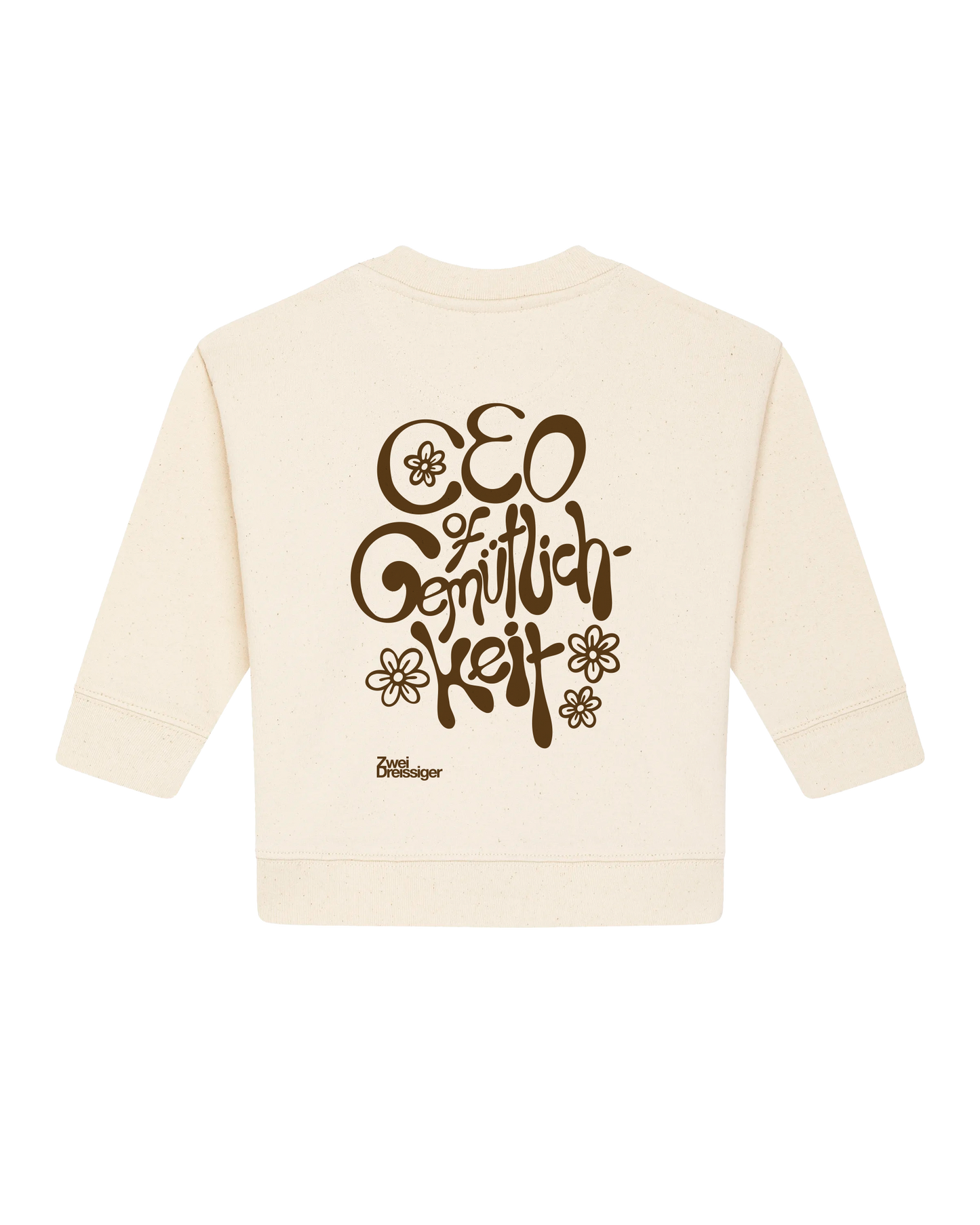 Mini CEO of Gemütlichkeit - Sweatshirt - Natural Raw