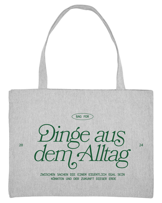 Dinge aus dem Alltag - Shopping Bag - Heather Grey